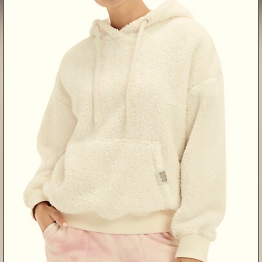 UGG Loyra Faux Shearling Hoodie (Barely Used)